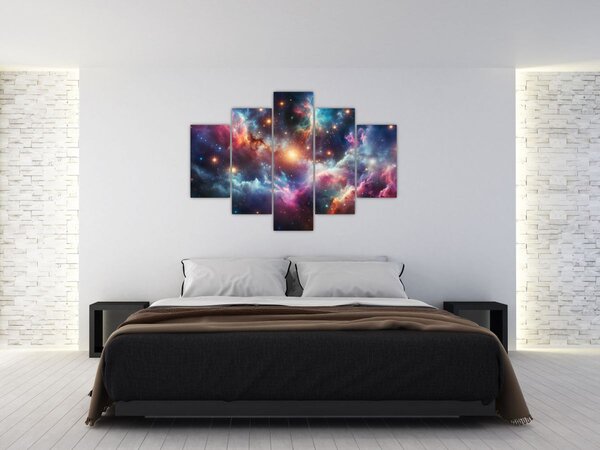 Kép - Sötét univerzum (150x105 cm)