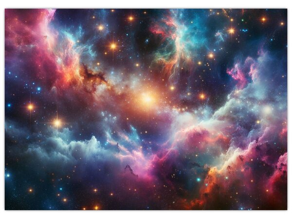 Kép - Sötét univerzum (70x50 cm)