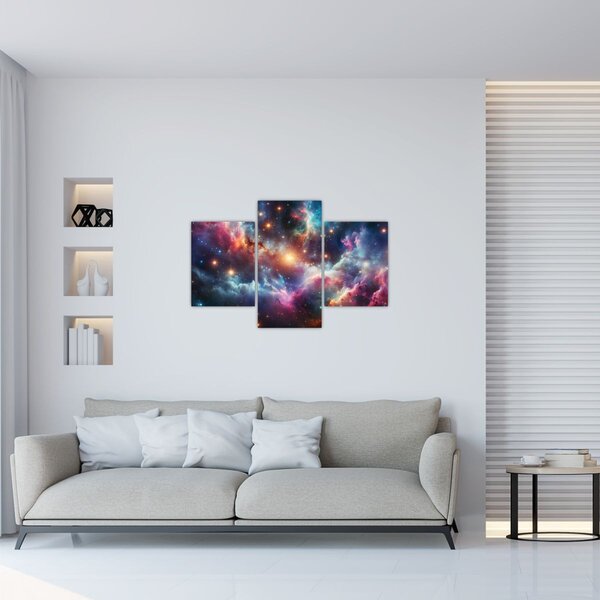 Kép - Sötét univerzum (90x60 cm)