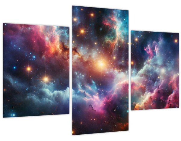Kép - Sötét univerzum (90x60 cm)