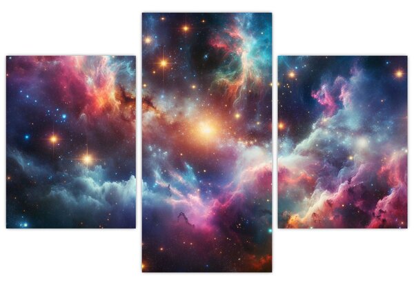 Kép - Sötét univerzum (90x60 cm)