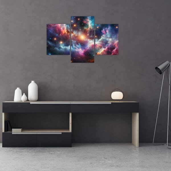 Kép - Sötét univerzum (90x60 cm)