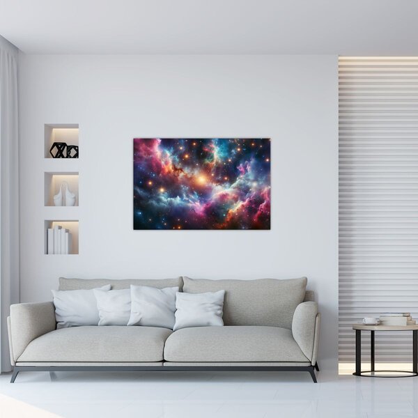 Kép - Sötét univerzum (90x60 cm)