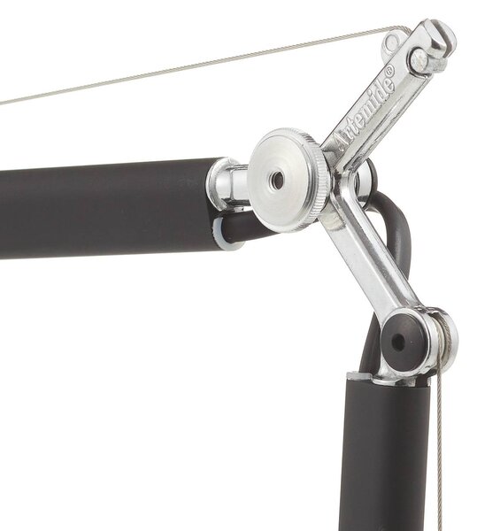 Artemide Tolomeo Micro asztali világítás, fekete, Fekete, Dolgozószoba / Iroda, Alumínium, Dizájn