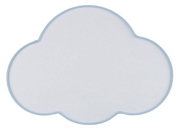 TK Lighting Mennyezeti világítás Cloud, kék, 43 cm hosszú, textil, felhő, E27, dimmelhető, Kék, Gyermekszoba, Textil / szövet / selyem, Fiatalos életstílus