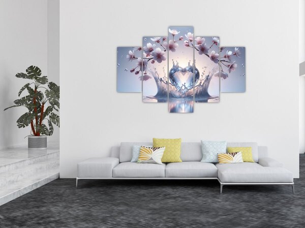 Kép - Gyémánt szív (150x105 cm)