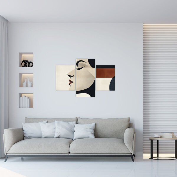 Kép - Nő profilból (90x60 cm)