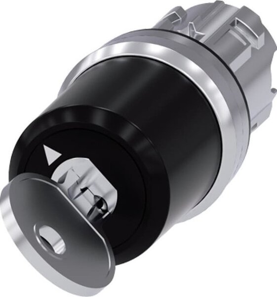 Siemens 3SU1050-5BC01-0AA0 fém CES O<I SSG10 visszaugró IP69k kulccsal működtethető kapcsoló