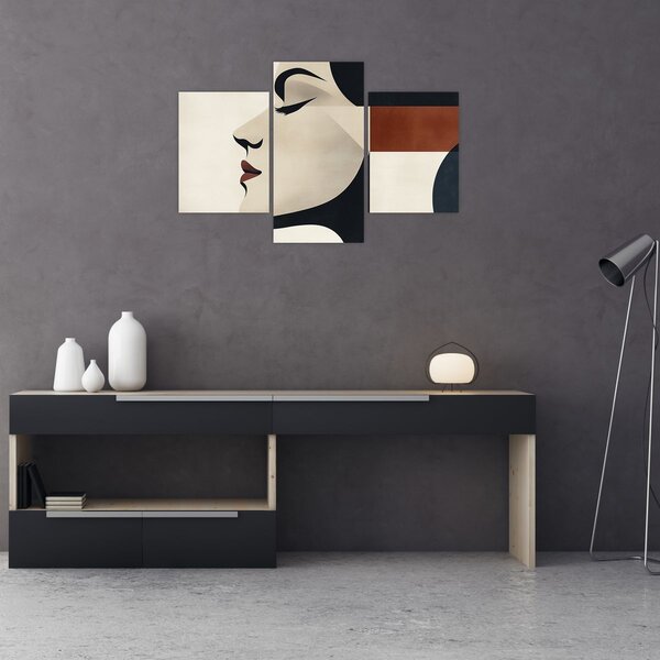 Kép - Nő profilból (90x60 cm)