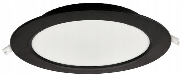 Oprawa downlight P/T okrąg 12W 1200lm 4000K IP20 czarny DL-1 EC20464