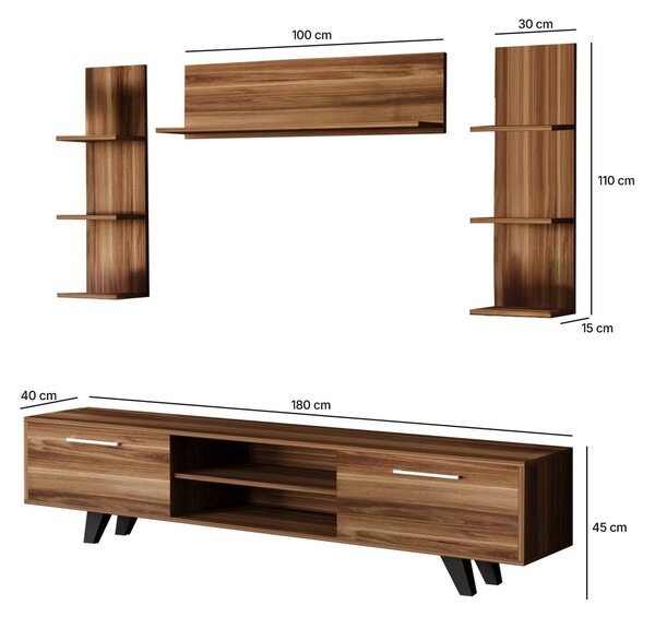 Prestij TV-állvány, 180 cm – Rb-165
