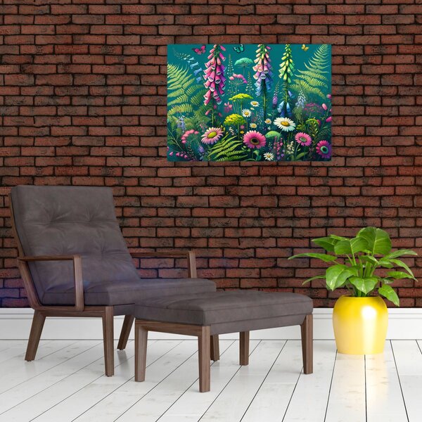 Kép - Mezei virágok (70x50 cm)