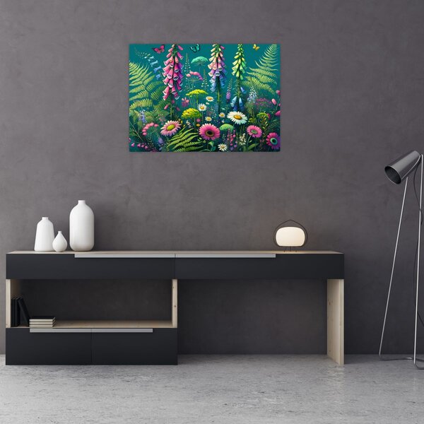 Kép - Mezei virágok (70x50 cm)
