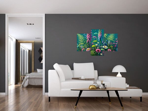 Kép - Mezei virágok (90x60 cm)