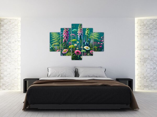 Kép - Mezei virágok (150x105 cm)