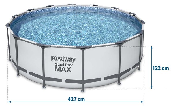 427 x 122 cm 19in1 bestway 5612x kerti keretes medence 427 x 122 cm 19in1 bestway 5612x kerti keretes medence