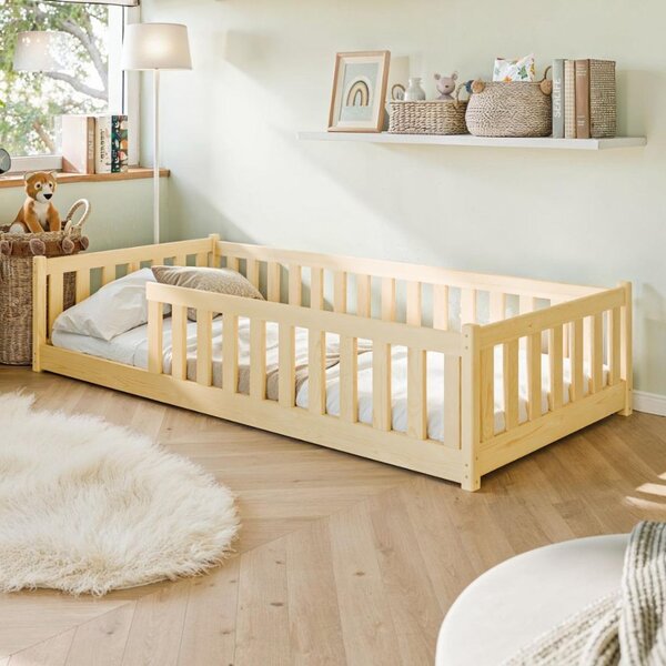 Lano Bella Montessori Gyerekágy (natúr, 80x160 Cm)
