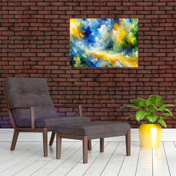 Kép - Absztrakt napos nap (70x50 cm)