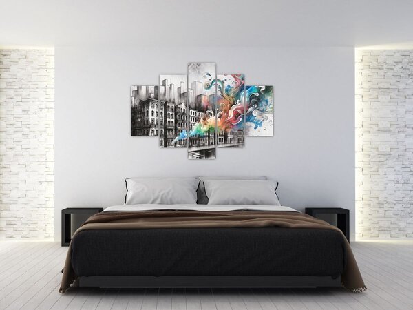 Kép - Ipari élet (150x105 cm)