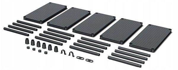 PP.REGAŁ STACKARO SOLID KSS75L5 CZARNY