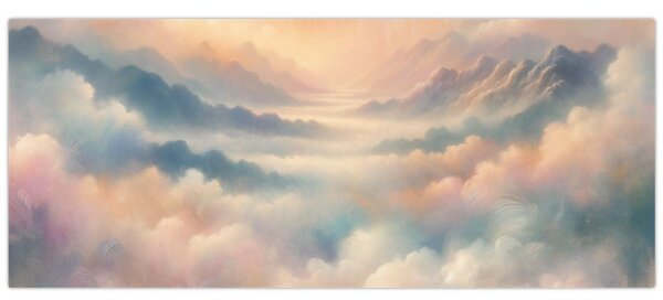 Kép - Felhők (120x50 cm)