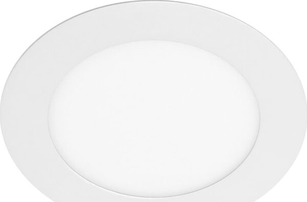 GTV Oprawa LED ORIS PLUS typu downlight,IP44,7W,560lm,AC220-240V,50/60Hz,120,3000K,wpuszczana,biały