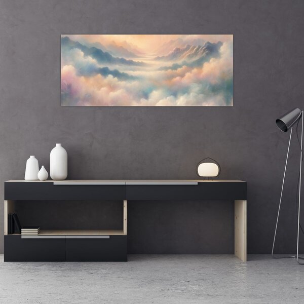 Kép - Felhők (120x50 cm)