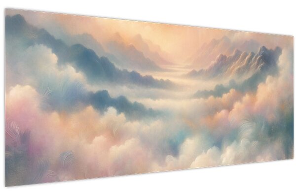 Kép - Felhők (120x50 cm)