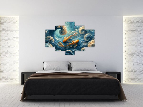 Kép - Aranyhalak (150x105 cm)