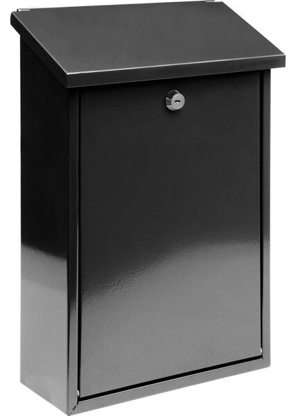 VOREL Postaláda, 400×250×100 mm, fekete