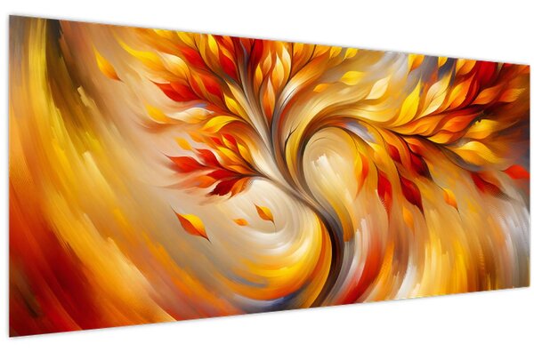 Kép - Őszi fa (120x50 cm)
