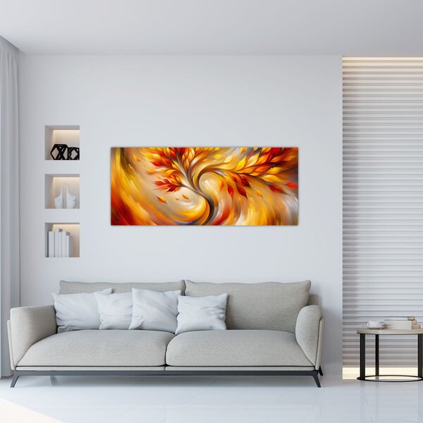 Kép - Őszi fa (120x50 cm)