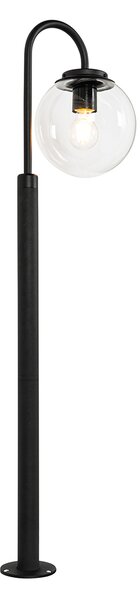 Modern fekete lámpás műanyaggal 104 cm IP44 - Sfera