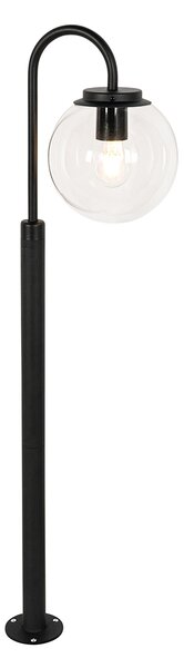Modern fekete lámpás műanyaggal 104 cm IP44 - Sfera