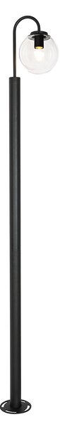 Modern fekete lámpás műanyaggal 200 cm IP44 - Sfera