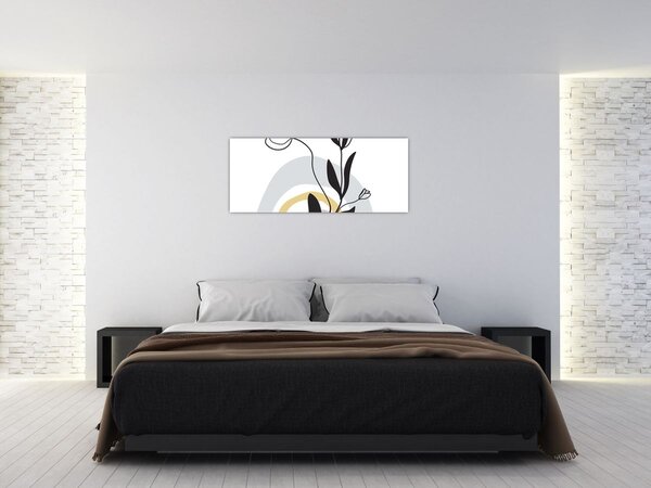 Kép - Virágok vázában N⁰1 (120x50 cm)