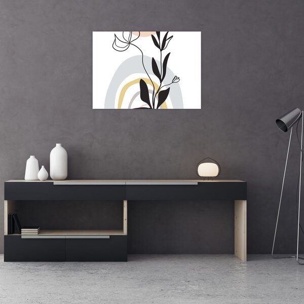 Kép - Virágok vázában N⁰1 (70x50 cm)