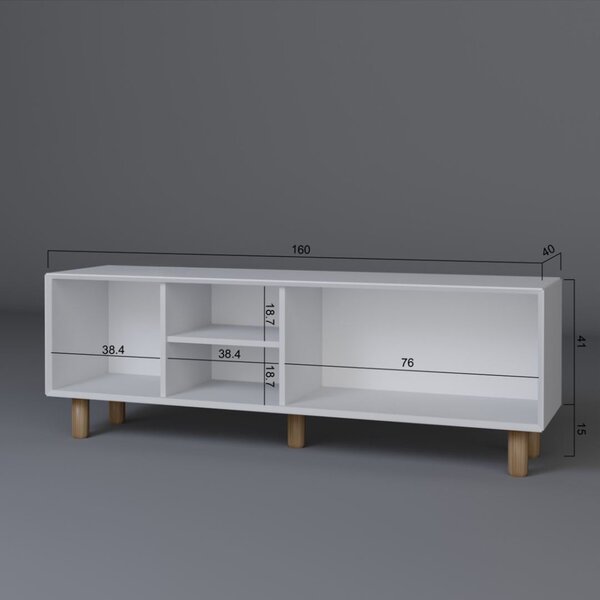 Bohemian TV-állvány, 160 cm – TR350MWD1706