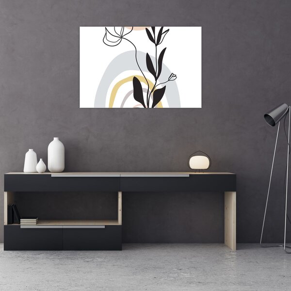 Kép - Virágok vázában N⁰1 (90x60 cm)