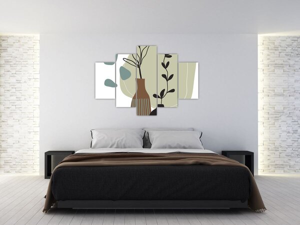 Kép - Virágok vázában N⁰2 (150x105 cm)