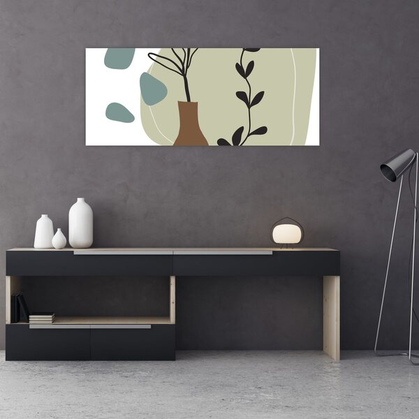 Kép - Virágok vázában N⁰2 (120x50 cm)