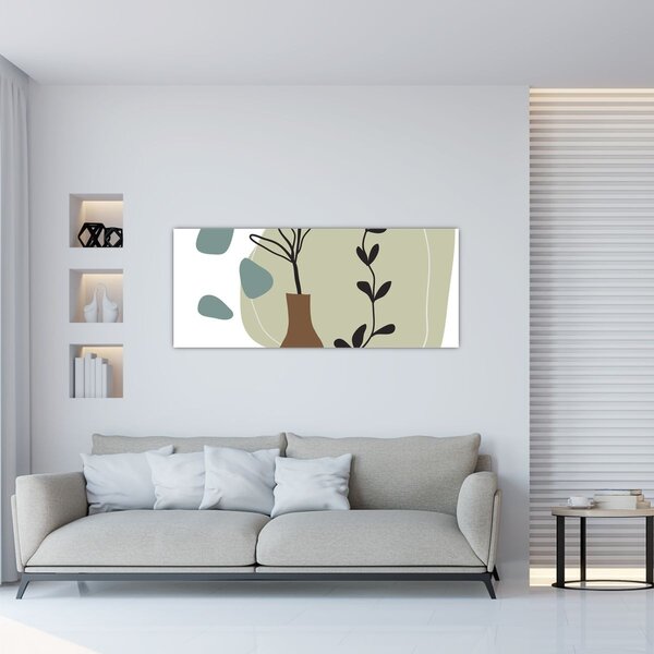 Kép - Virágok vázában N⁰2 (120x50 cm)