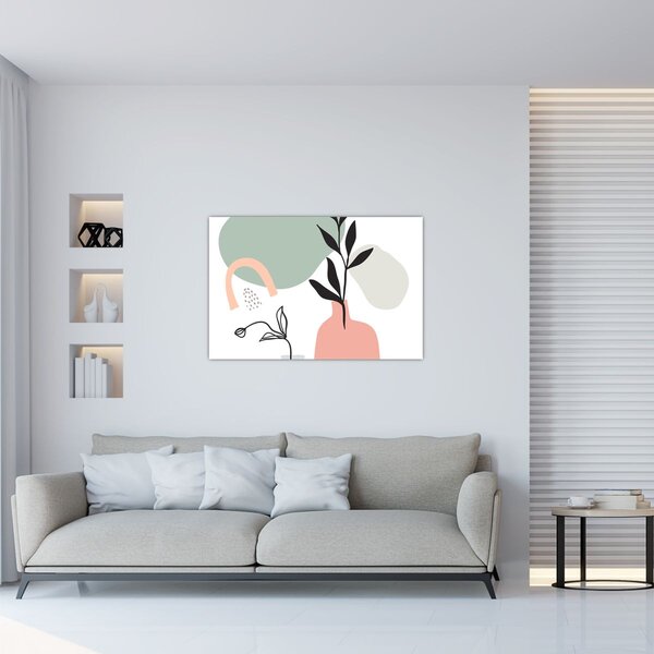 Kép - Virágok vázában N⁰3 (90x60 cm)