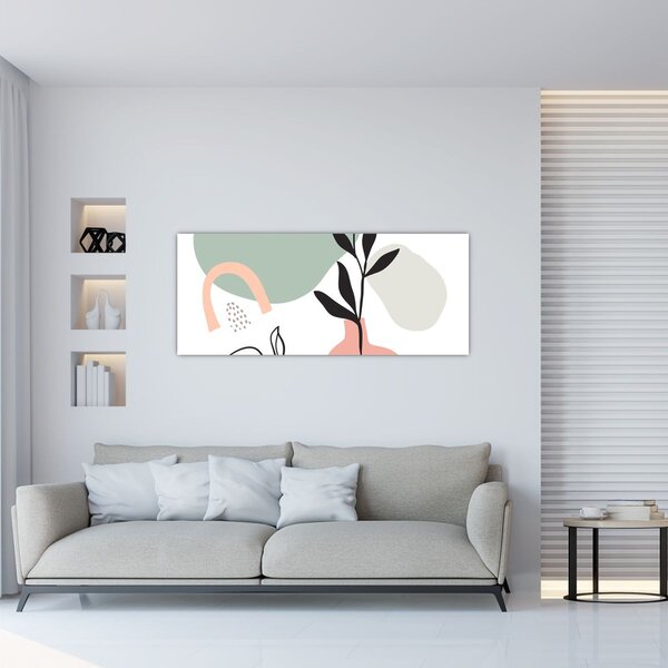Kép - Virágok vázában N⁰3 (120x50 cm)