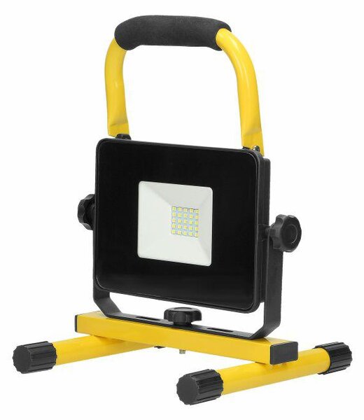 BATRI LED 20W, Munkahelyi Reflektor, Hordozható, Újratölthető Akkumulátorral, 1600lm, IP65, 6500K, 4400mAh