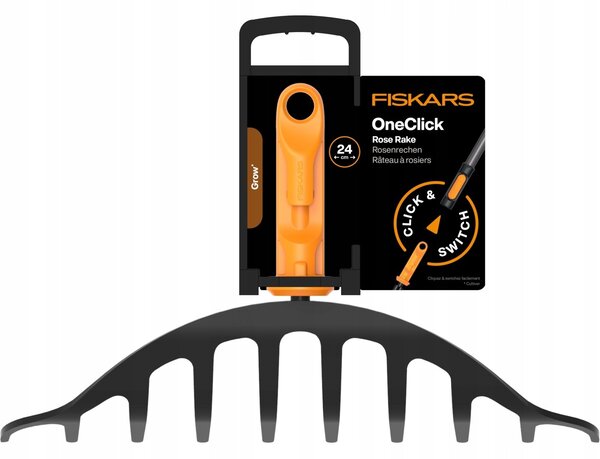 Fiskars gereblye rozsdamentes acél 24 x 14 cm