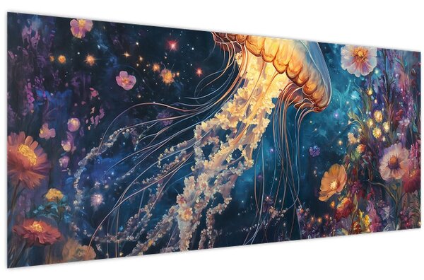 Kép - Varázslatos medúza (120x50 cm)