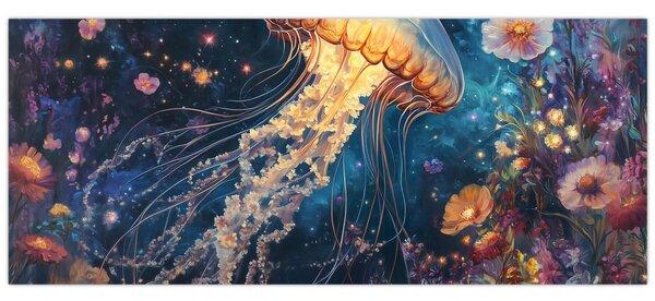 Kép - Varázslatos medúza (120x50 cm)