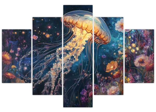 Kép - Varázslatos medúza (150x105 cm)