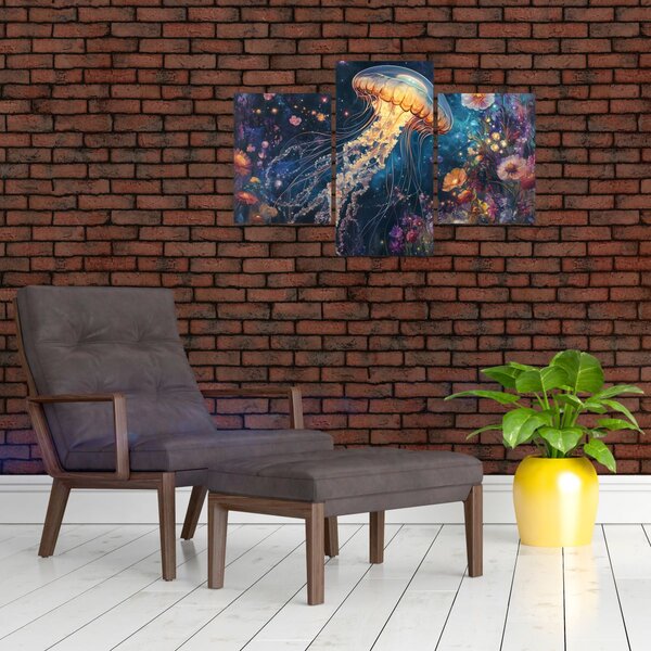 Kép - Varázslatos medúza (90x60 cm)